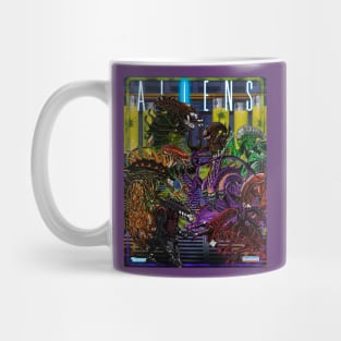 Aliens Battle Mug